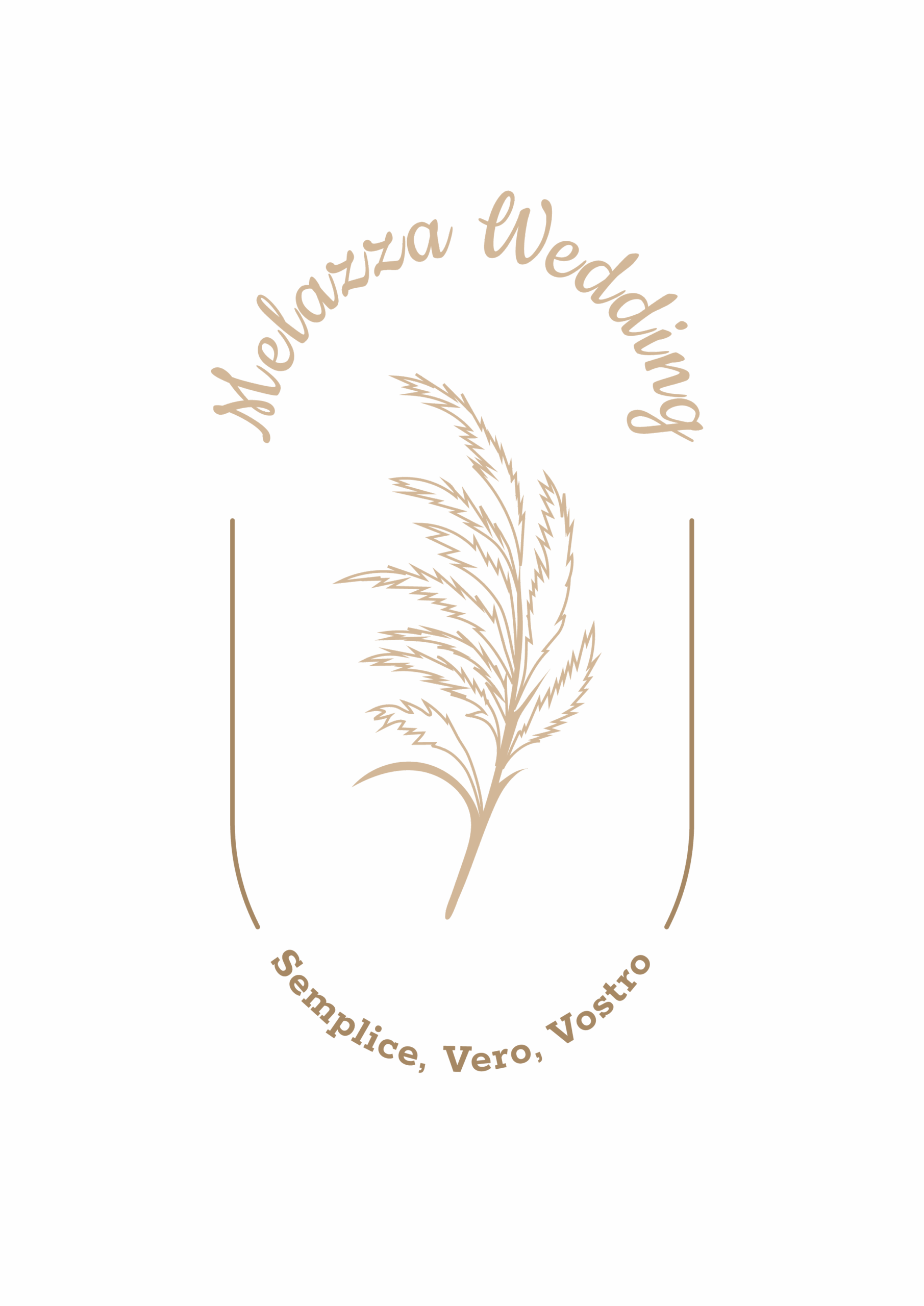 Melazza Wedding Logo 2025
